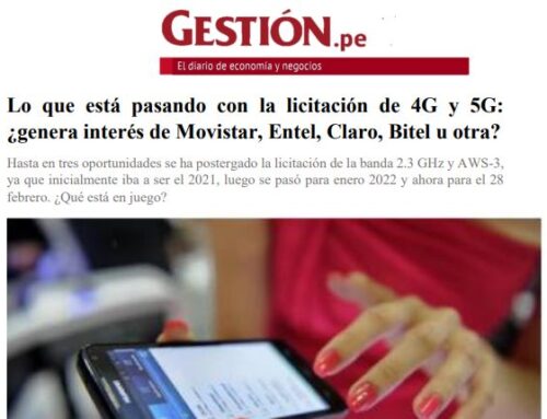  Lo que está pasando con la licitación de 4G y 5G: ¿genera interés de Movistar, Entel, Claro, Bitel u otra?  Gestión 