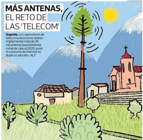  Más antenas, el reto de las «telco»  Día 1 